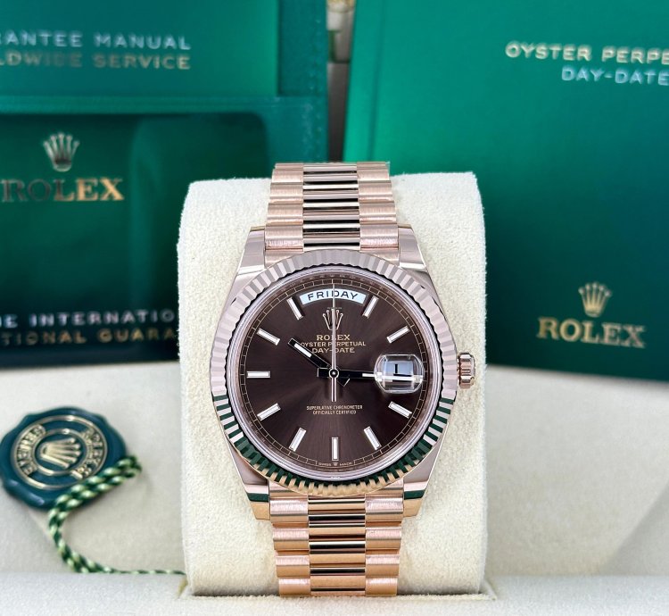 Rolex Day-date 40 Chocolate President 228235-0053 Unworn 2024