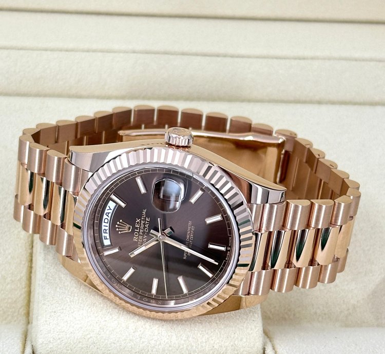 Rolex Day-date 40 Chocolate President 228235-0053 Unworn 2024