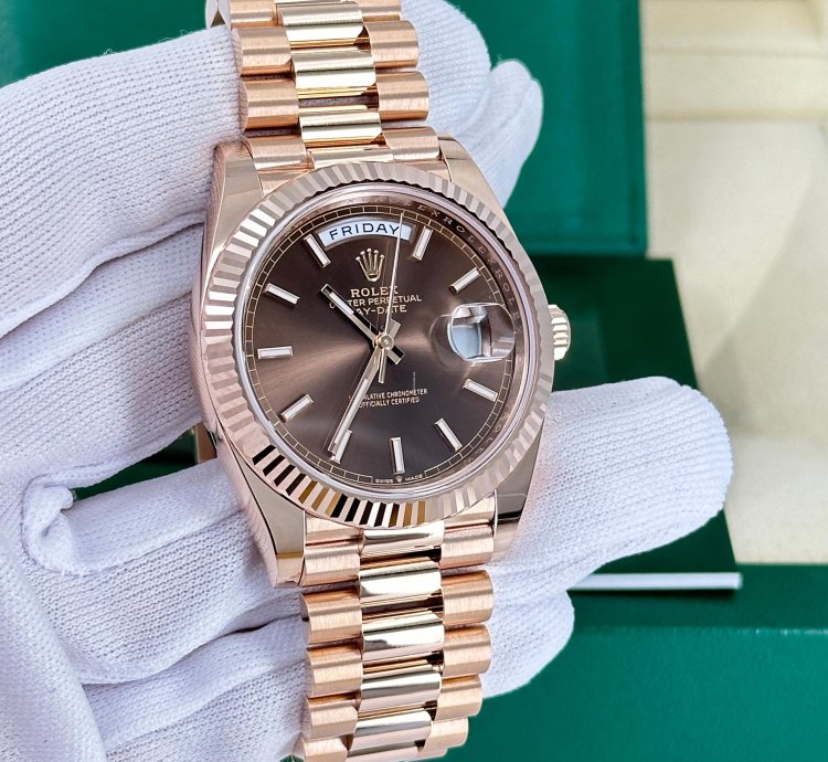 Rolex Day-date 40 Chocolate President 228235-0053 Unworn 2024