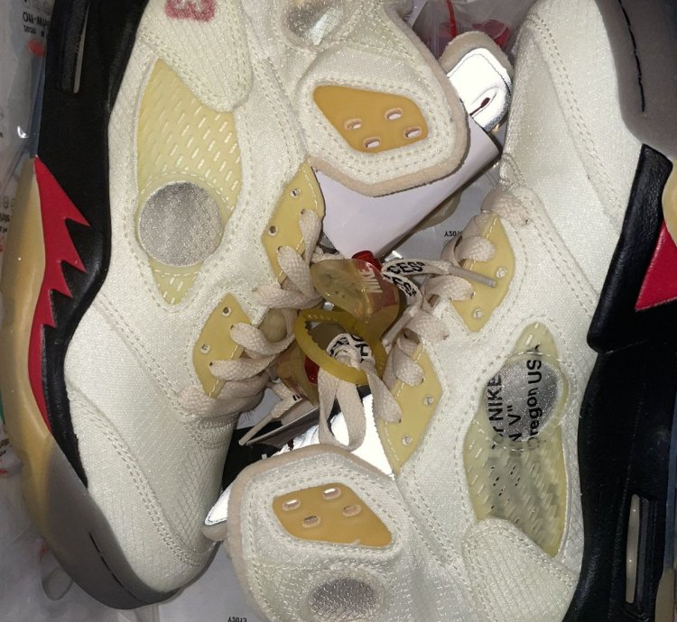 Air Jordan 5 Retro Sp Off-white Sail