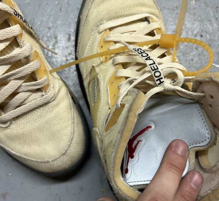 Air Jordan 5 Retro Sp Off-white Sail