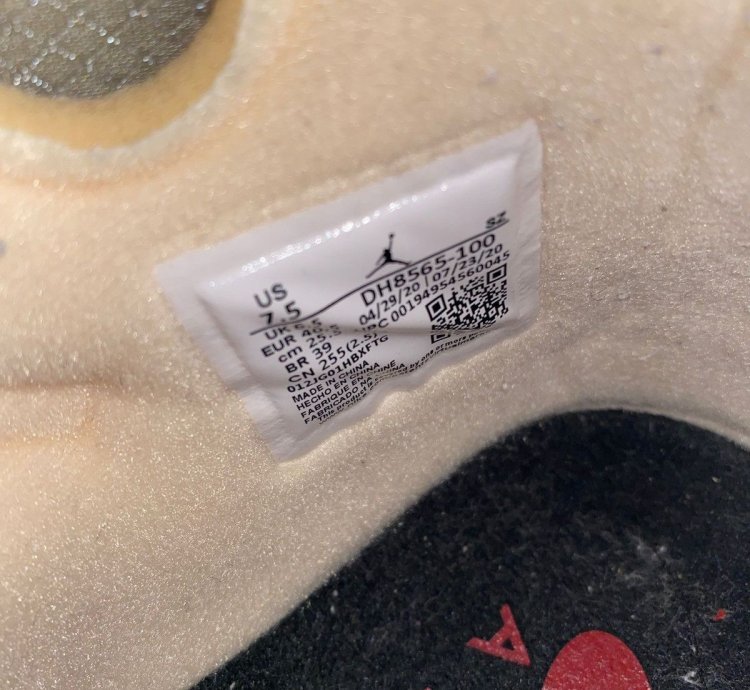 Air Jordan 5 Retro Sp Off-white Sail