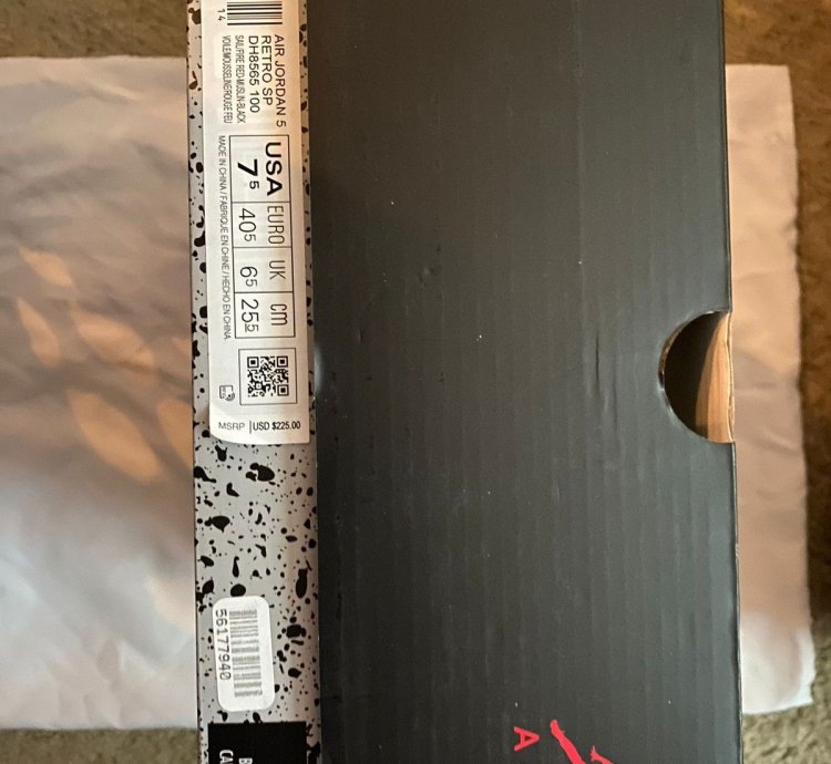 Air Jordan 5 Retro Sp Off-white Sail