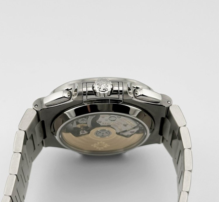 Patek Philippe Nautilus 5980 1a-014 Chronograph Stainless Steel Grey Dial 2013