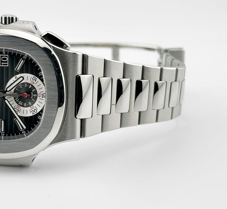 Patek Philippe Nautilus 5980 1a-014 Chronograph Stainless Steel Grey Dial 2013