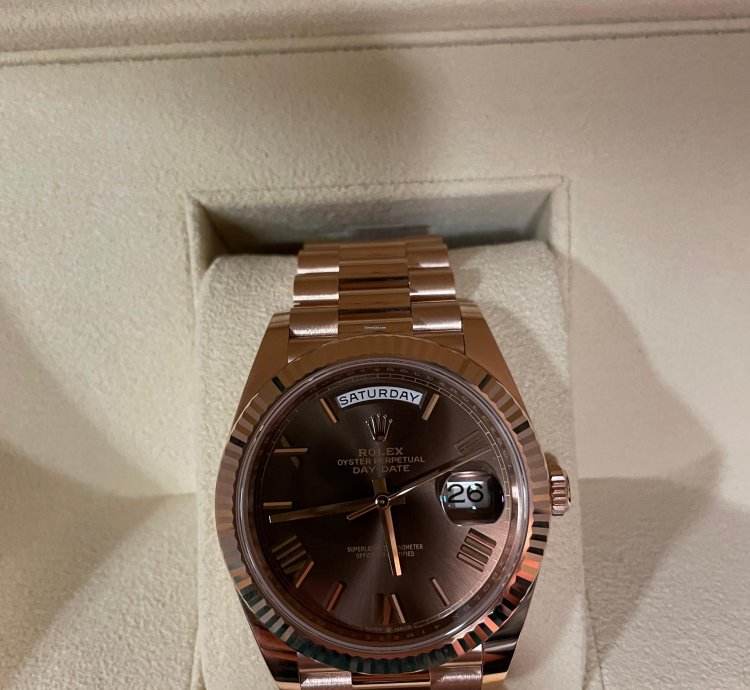 Rolex Day-date 40 Chocolate Unworn