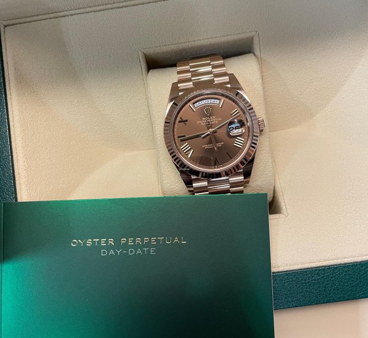 Rolex Day-date 40 Chocolate Unworn