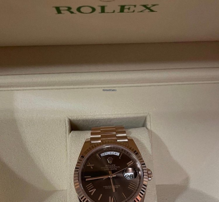 Rolex Day-date 40 Chocolate Unworn