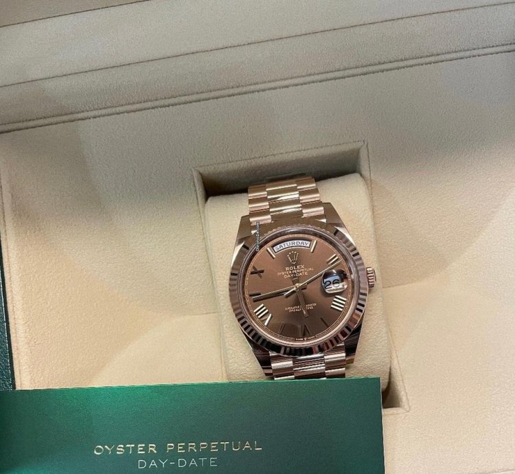 Rolex Day-date 40 Chocolate Unworn