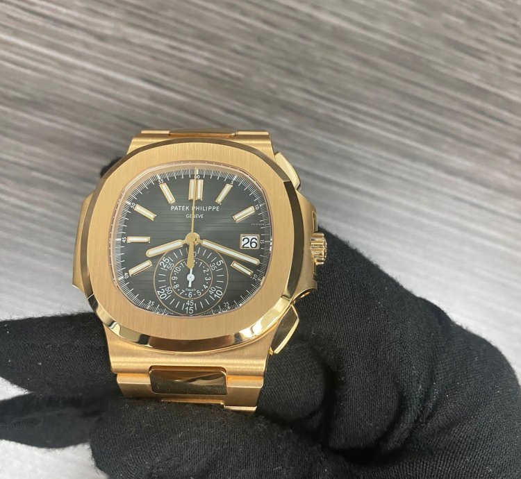 Patek Philippe Nautilus 5980 1r Nautilus Rose Gold Chronograph