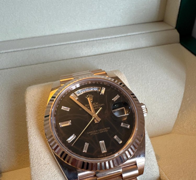 Rolex Day-date 40 Eisenkiesel