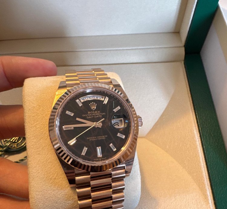 Rolex Day-date 40 Eisenkiesel