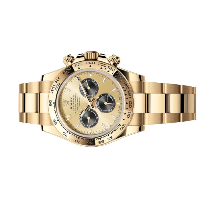 Rolex Daytona Cosmograph Daytona Yellow Gold Black Gold Dial 126508 Unworn Full Set Pikachu