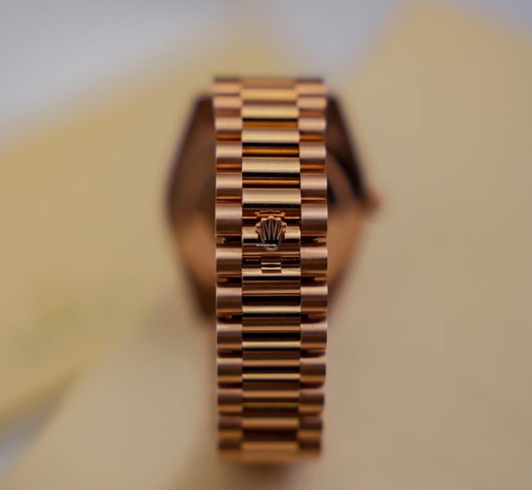 Rolex Day-date 40 Eisenkiesel - Set Complet 1er Propri Taire