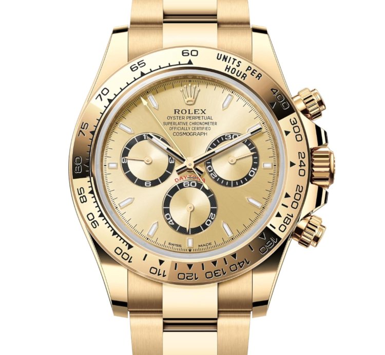 Rolex Daytona Cosmograph Daytona Yellow Gold Gold Dial 126508 Unworn Full Set
