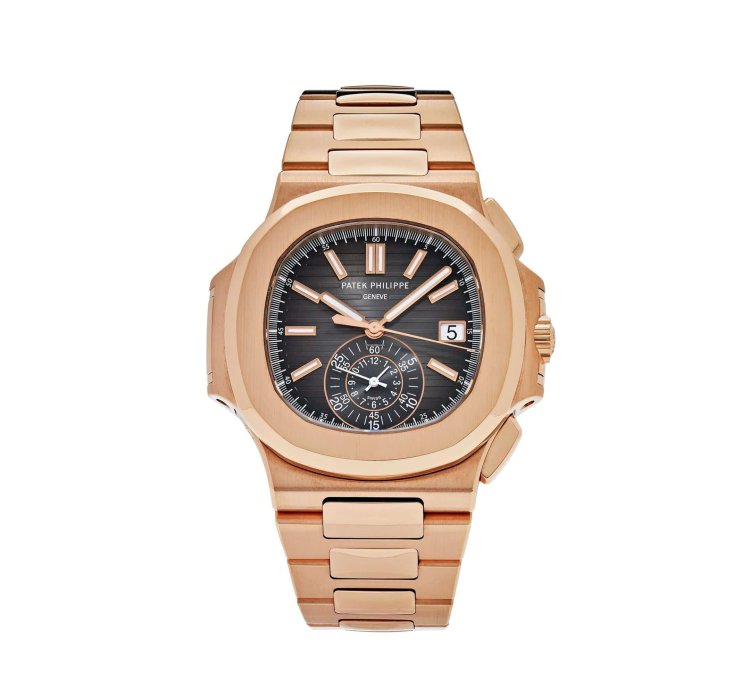 Patek Philippe Nautilus 5980 1r-001 Chronograph Date Rose Gold 2020