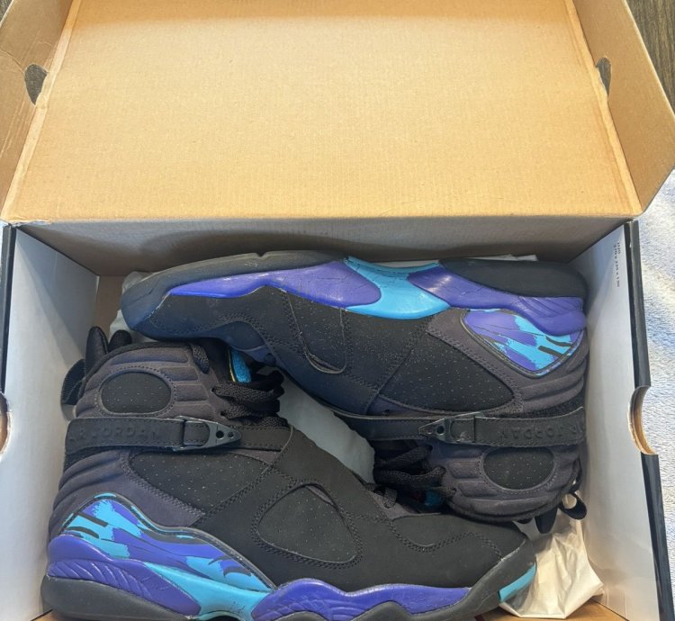 Air Jordan 8 Retro Aqua 2007