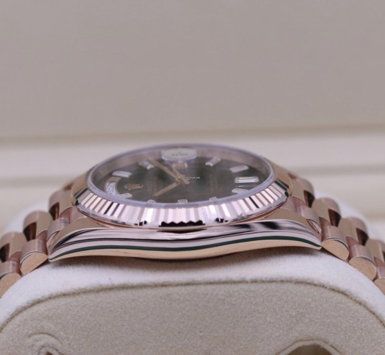 Rolex Day-date 40 Eisenkiesel 2024 Neu Everose Full Set On Stock Lagernd