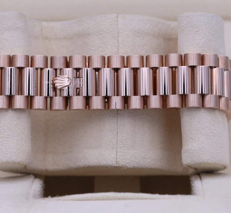 Rolex Day-date 40 Eisenkiesel 2024 Neu Everose Full Set On Stock Lagernd