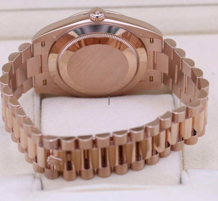 Rolex Day-date 40 Eisenkiesel 2024 Neu Everose Full Set On Stock Lagernd