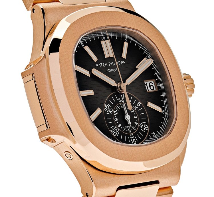 Patek Philippe Nautilus 5980 1r-001 Chronograph Date Rose Gold 2021