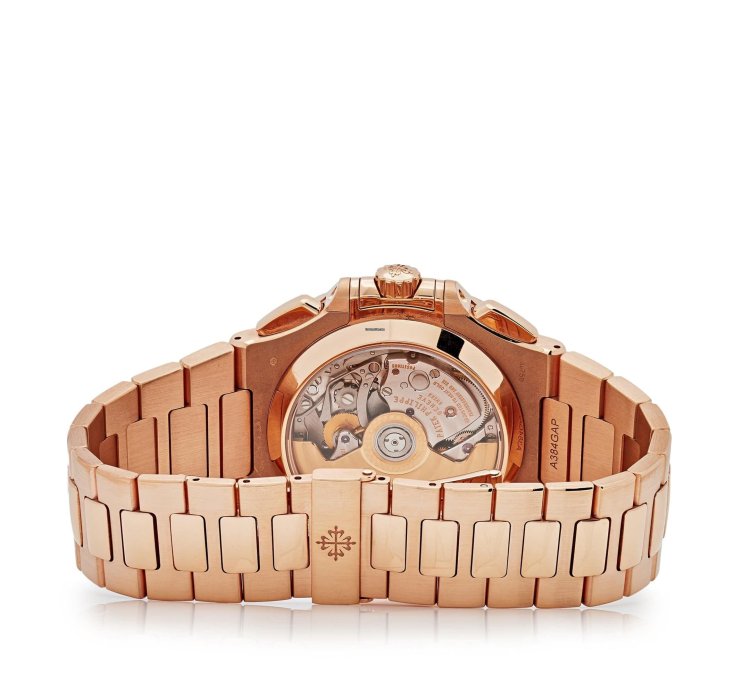 Patek Philippe Nautilus 5980 1r-001 Chronograph Date Rose Gold 2021
