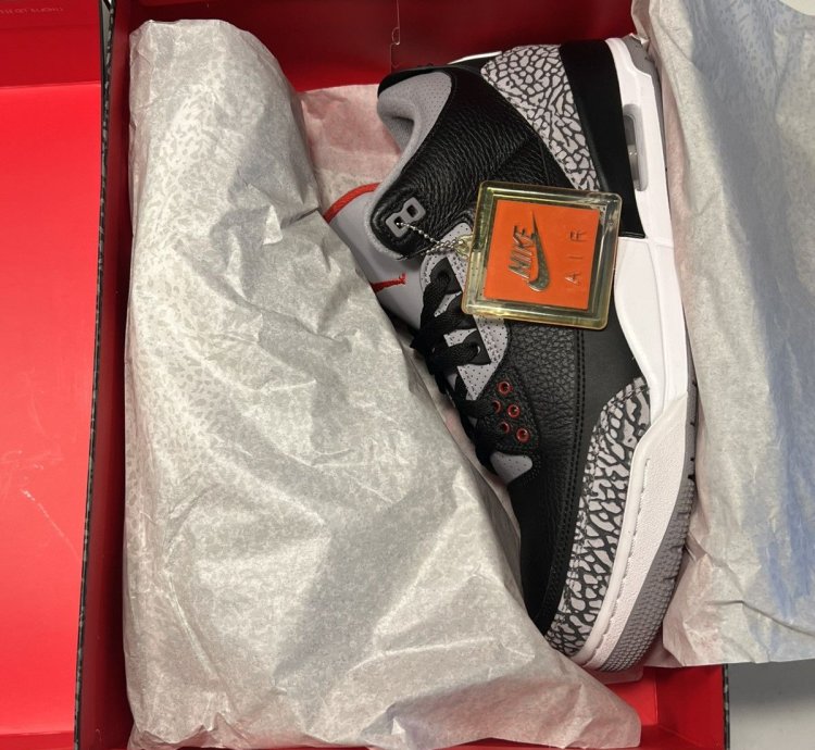 Air Jordan Black Cement 3 2018