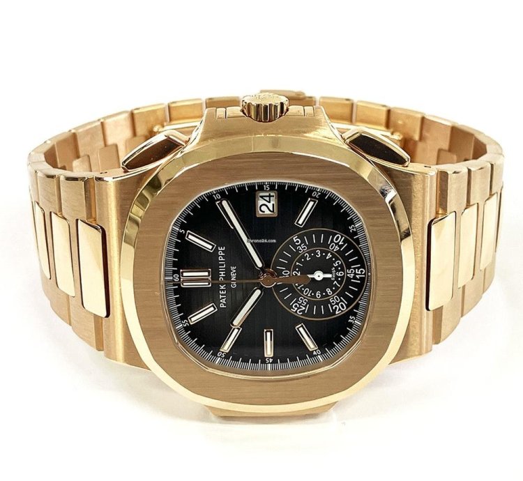 Patek Philippe Nautilus 5980 1r-001 Nautilus 18kt Rose Gold Automatic Men Watch 2020