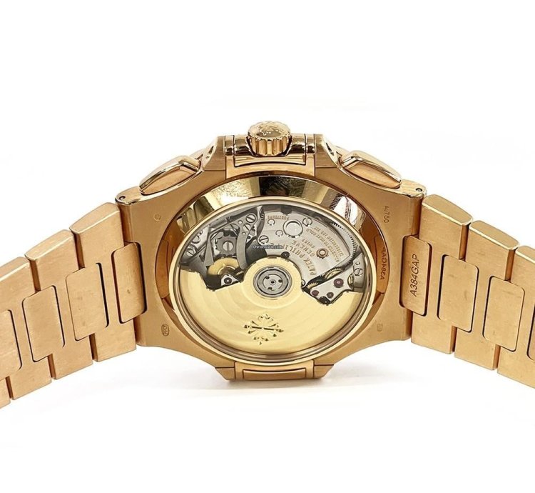 Patek Philippe Nautilus 5980 1r-001 Nautilus 18kt Rose Gold Automatic Men Watch 2020