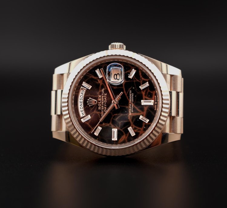 Rolex Day-date 40 Eisenkiesel Dial 228235