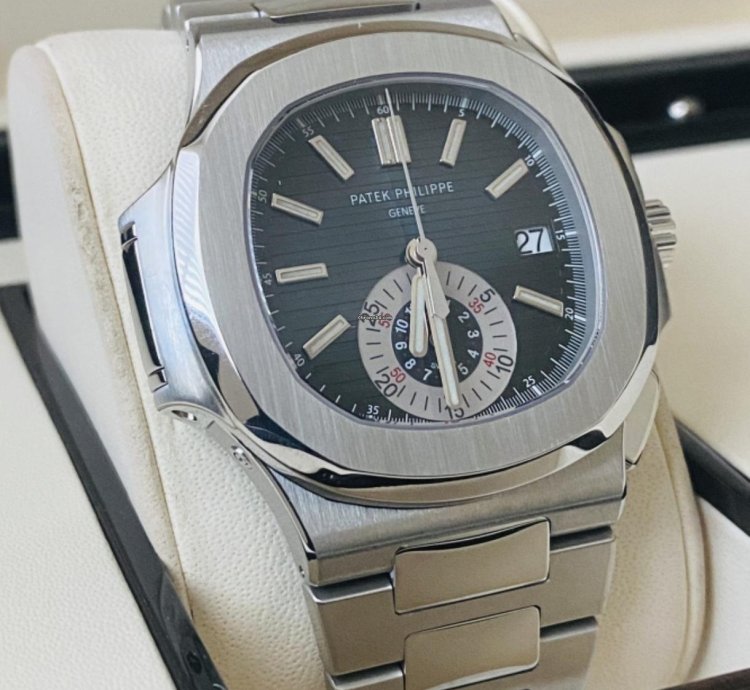 Patek Philippe Nautilus 5980 2007 Sehr Gut Full Set