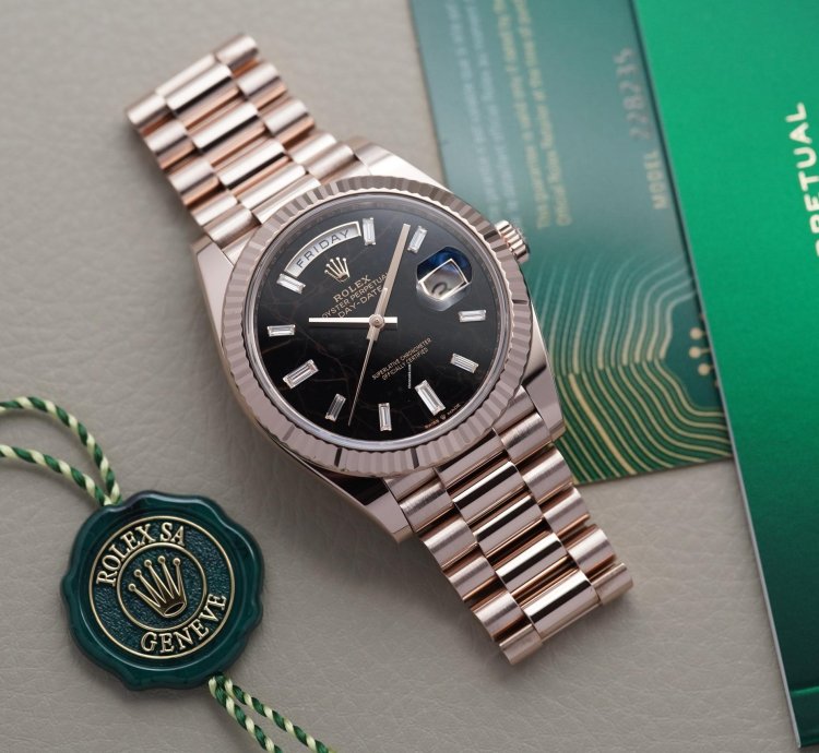 Rolex Day-date 40 Eisenkiesel Dial 228235-0045
