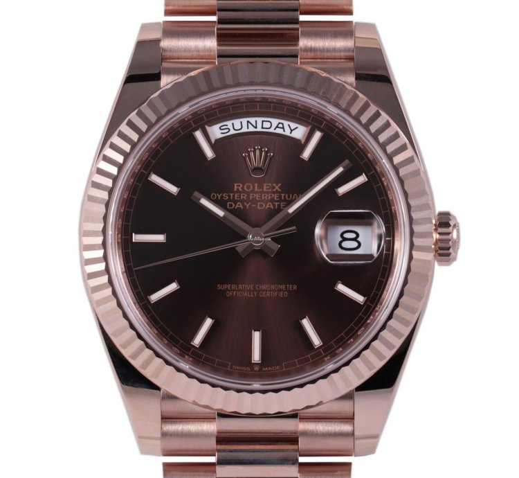 Rolex Day-date 40 Everose Chocolate