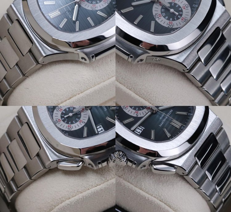 Patek Philippe Nautilus 5980 Complete Set Gradient Blue Dial Steel Bracelet 5980 1a-001 Steel