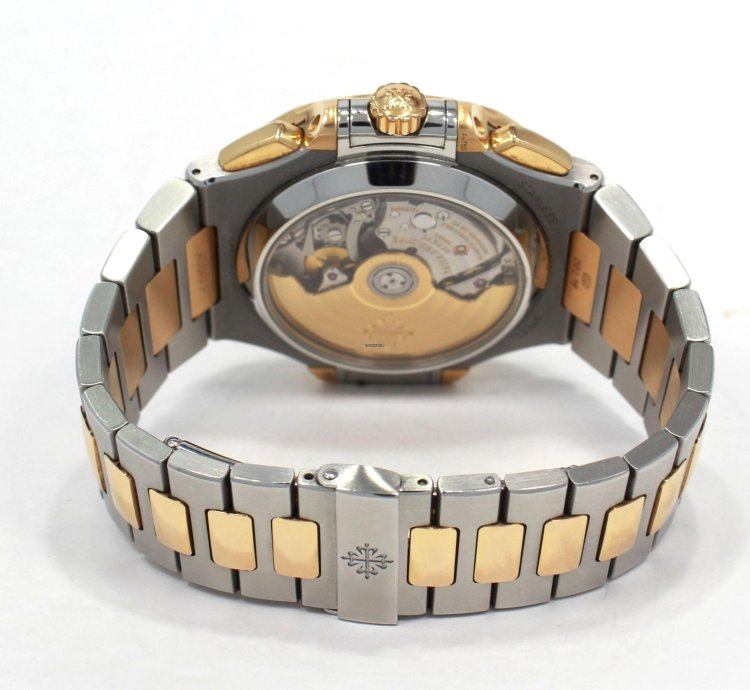 Patek Philippe Nautilus 59801ar-001 18k Rose Gold Ss 40mm Watch Box Paaperspers