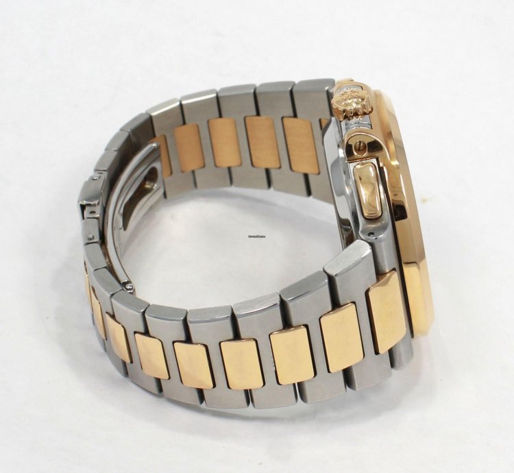 Patek Philippe Nautilus 59801ar-001 18k Rose Gold Ss 40mm Watch Box Paaperspers