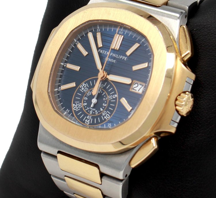 Patek Philippe Nautilus 59801ar-001 18k Rose Gold Ss 40mm Watch Box Paaperspers