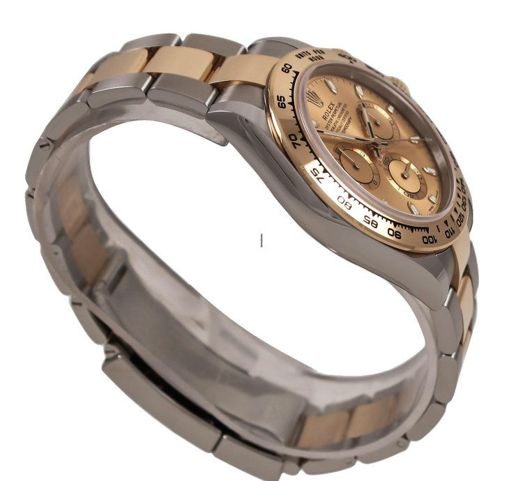 Rolex Daytona Cosmograph Ss Yg Champagne Dial Ref 116503