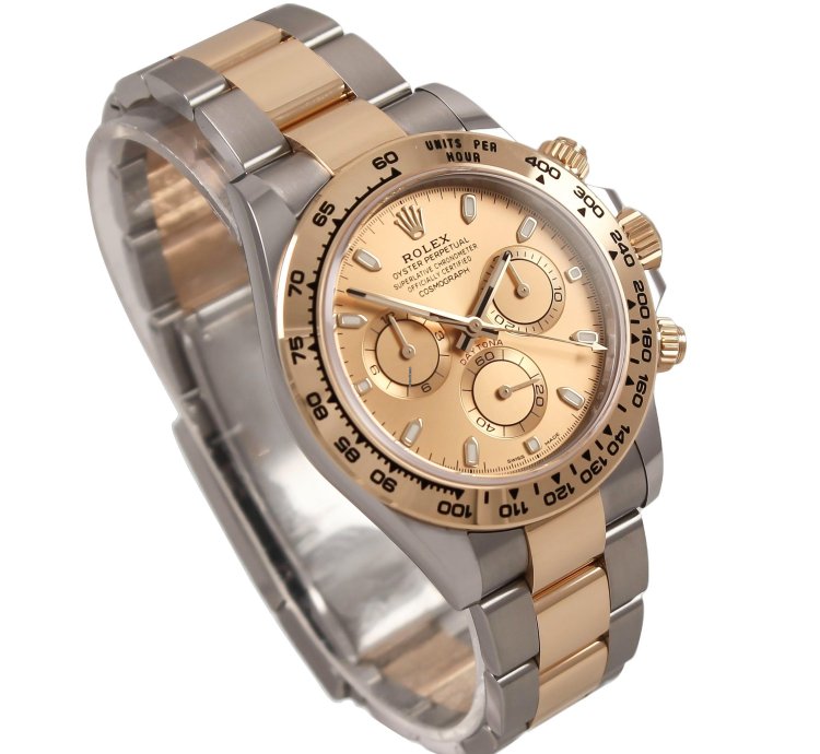 Rolex Daytona Cosmograph Ss Yg Champagne Dial Ref 116503