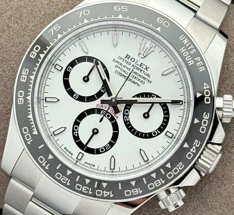 Rolex Daytona Cosmograph White Dial Panda
