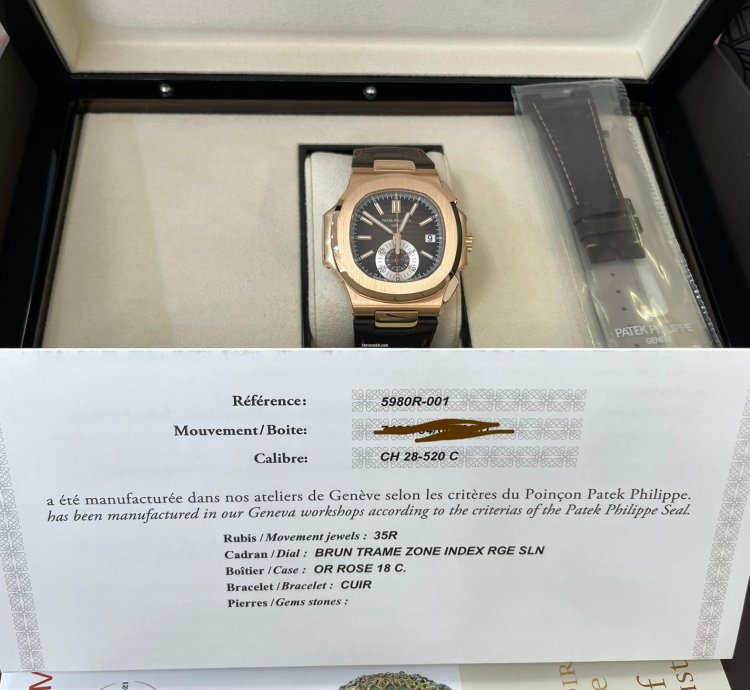 Patek Philippe Nautilus 5980r 2021