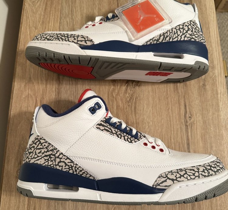 Air Jordan Retro 3 Og True Blue