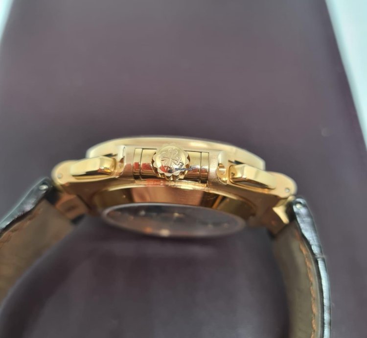 Patek Philippe Nautilus 5980r Brown Dial Rose Gold Never Polished