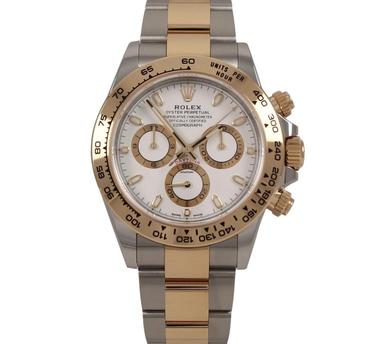 Rolex Daytona Cosmograph Yg Ss White Dial Ref 116503 Full Set 2022