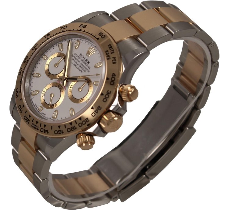 Rolex Daytona Cosmograph Yg Ss White Dial Ref 116503 Full Set 2022