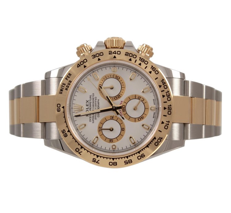 Rolex Daytona Cosmograph Yg Ss White Dial Ref 116503 Full Set 2022