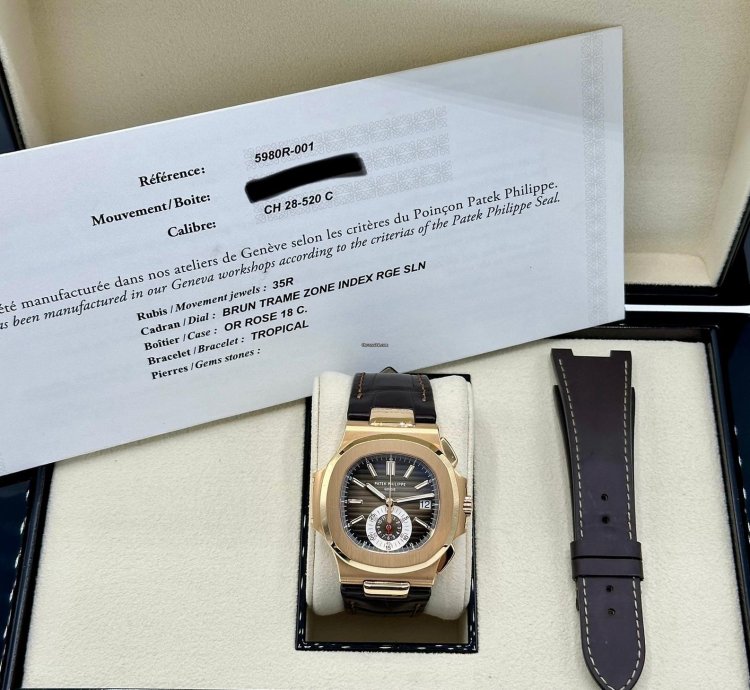 Patek Philippe Nautilus 5980r Complete