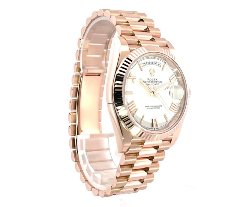 Rolex Day-date 40 Everose-gold Ref 228235 Wei Misch