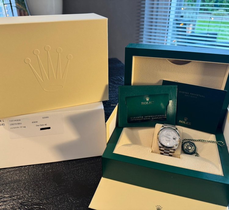 Rolex Day-date 40 Full Link Full Set Neu Ungetragen