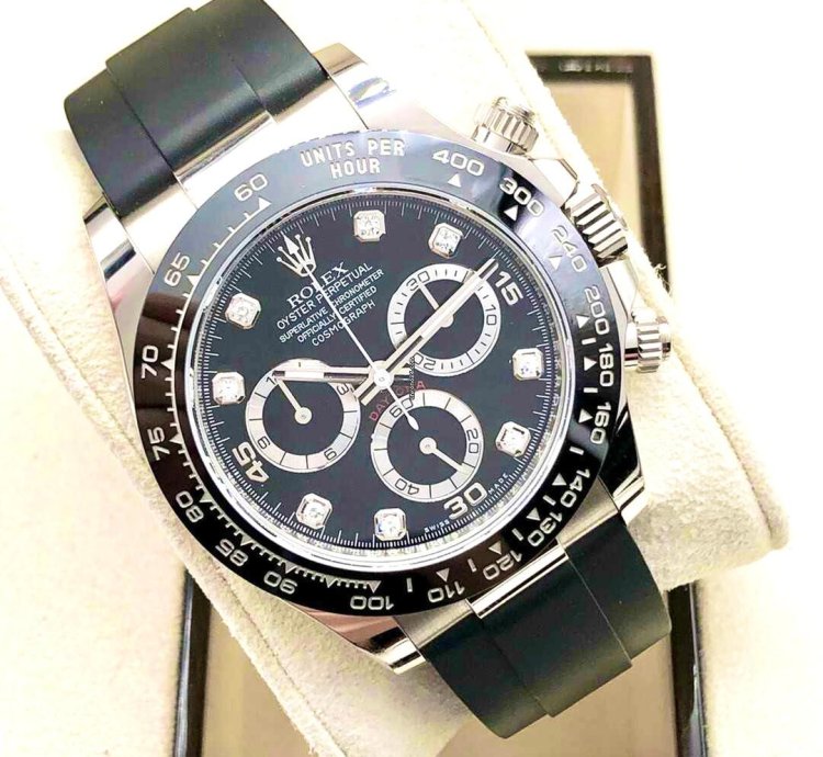 Rolex Daytona Diamond Dial 116519ln Unworn Full Set